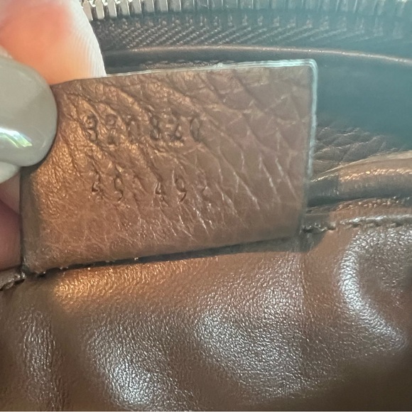 Authentic GUCCI Ramble original gg canvas and Brown leather layered tote - Picture 15 of 16